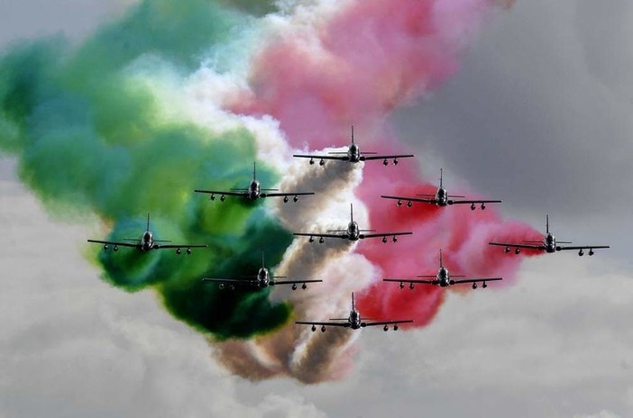 Frecce Tricolori il 5 giugno a Imperia: Mulè &quot;La Liguria è avvolta nell'abbraccio della pattuglia acrobatica&quot;