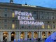 “Forza Emilia Romagna”, maxischermo su Palazzo della Regione dedicato alla tragedia del maltempo