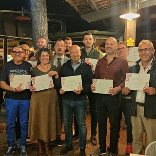 Imperia, concluso il corso Aspi di primo livello condotto dal sommelier Stefano Semeria (foto)