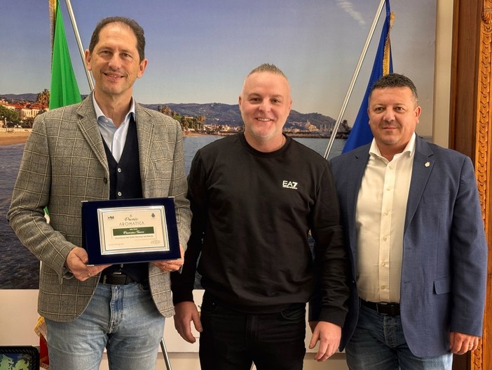 Da Diano Marina all'Australia, Francesco Trucco si aggiudica il premio Aromatica