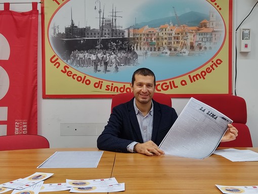 La Cgil di Imperia compie 120 anni, Fellegara: "La nostra storia e il nostro futuro sempre al fianco dei lavoratori e dei più deboli" (video)