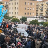 Imperia, Cristo Re gremita per l’addio a Gabriele Capone Imperia, Cristo Re gremita per l’addio a Gabriele Capone
