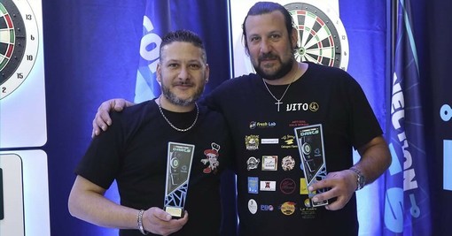 FRECCETTE. Bronzo internazionale per Isgrò e Di Vico al Connection Dart di Gandia FRECCETTE. Bronzo internazionale per Isgrò e Di Vico al Connection Dart di Gandia
