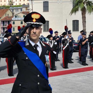 Il Comandante provinciale dell'Arma Simone Martano