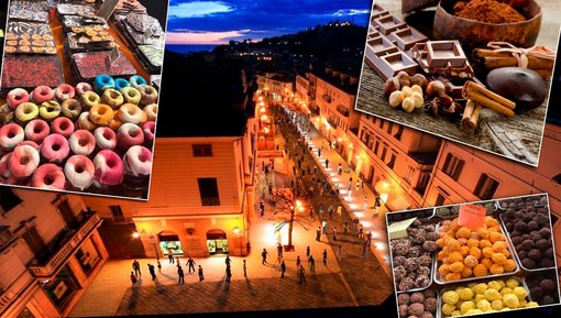 Imperia Choco Fest ‘Festa del Cioccolato' in via Cascione a Porto Maurizio