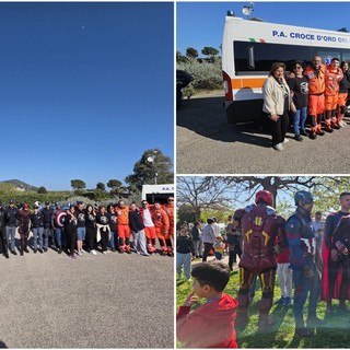 Parchetto della Giraffa, festa di primavera con giochi e i Supereroi