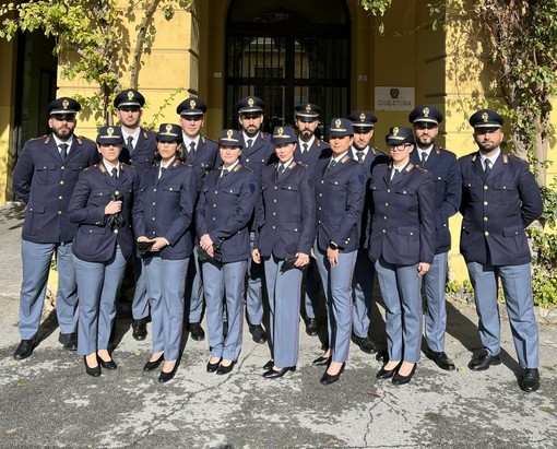 Quattordici nuovi vice ispettori in Questura a Imperia