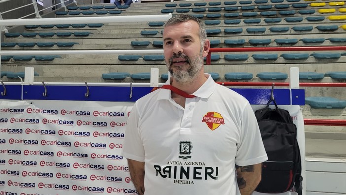 Il coach giallorosso Filippo Rocchi                                                         (Foto Flammia)
