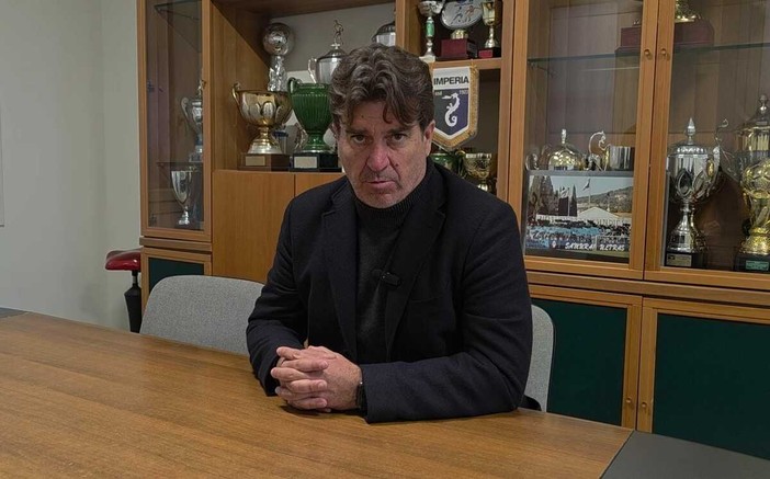 CALCIO SERIE D. Riolfo furioso dopo Imperia-Biellese: attacco all’arbitro e frecciata al Comune (Video)