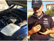 Diano Marina: gattino rimane incastrato nel vano motore di un'auto, salvato dalla polizia locale