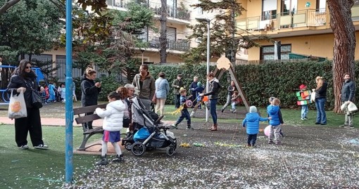 Carnevale, un pomeriggio di allegria per i più piccoli a San Lorenzo al Mare con La Giraffa a Rotelle