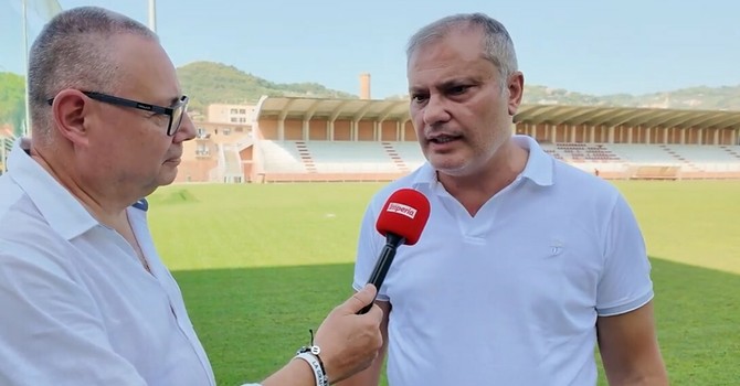 Imperia calcio, prima parte della preparazione: il presidente D'Onofrio fa il punto sul ritiro di Arona (Video) Imperia calcio, prima parte della preparazione: il presidente D'Onofrio fa il punto sul ritiro di Arona (Video)