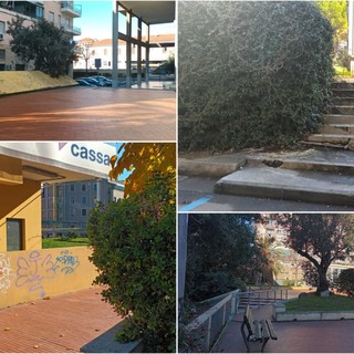 Imperia Rinasce interroga l'amministrazione sullo stato di degrado dei giardini Toscanini (foto)