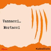 LA GRAFFIATA. Vannacci... Mortacci LA GRAFFIATA. Vannacci... Mortacci