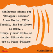 LA GRAFFIATA Conferenza stampa per  &quot;Chiappori sindaco&quot; Diano Marina, Villa Faraldi, San Bartolomeo al Mare...