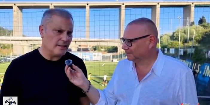 Tra passato e presente, il presidente Giuseppe D'Onofrio presenta il progetto Women dell'Imperia Calcio (Video)