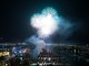 Fuochi d'artificio a Sanremo in occasione della partenza della 67a edizione della Giraglia Rolex Cup