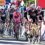 Partenza da Imperia della 12ª tappa del Giro d'Italia