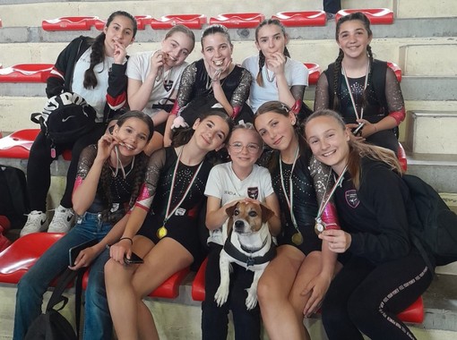 La Ginnastica Imperia vola in pedana: 4 vittorie su 4 a Sant' Eusebio
