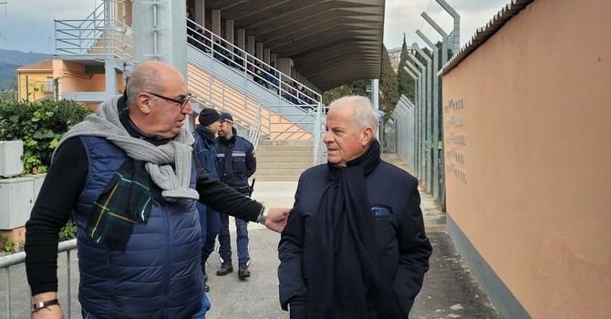 Gramondo e Scajola a "Ciccione" Gramondo e Scajola a "Ciccione"