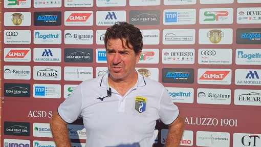 Calcio, serie D. Imperia beffata a Saluzzo, Riolfo: "Orgoglioso dei miei ragazzi, ma il rigore negato ci ha penalizzati"