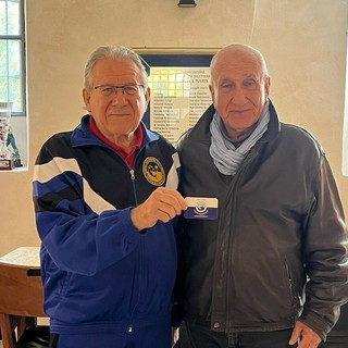 FOTONOTIZIA.  Giacomo Raineri socio onorario della Stella Maris