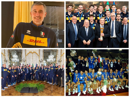 Volley, Italia campione del mondo, c’e anche un imperiese: il team manager Giacomo Giretto Volley, Italia campione del mondo, c’e anche un imperiese: il team manager Giacomo Giretto