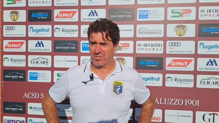 Calcio, serie D. Imperia beffata a Saluzzo, Riolfo: "Orgoglioso dei miei ragazzi, ma il rigore negato ci ha penalizzati"