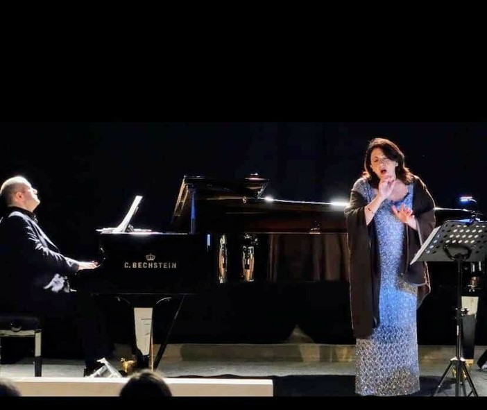 Concerto del Duo soprano–pianoforte Paola Francesca Natale e Keith Goodman alle Logge di Santa Chiara di Imperia