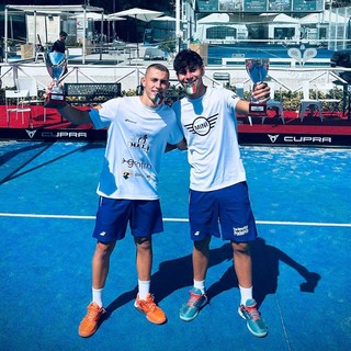Padel, l'imperiese Pietro Giovannini e Matteo Sargolini campioni italiani Under 18 Padel, l'imperiese Pietro Giovannini e Matteo Sargolini campioni italiani Under 18