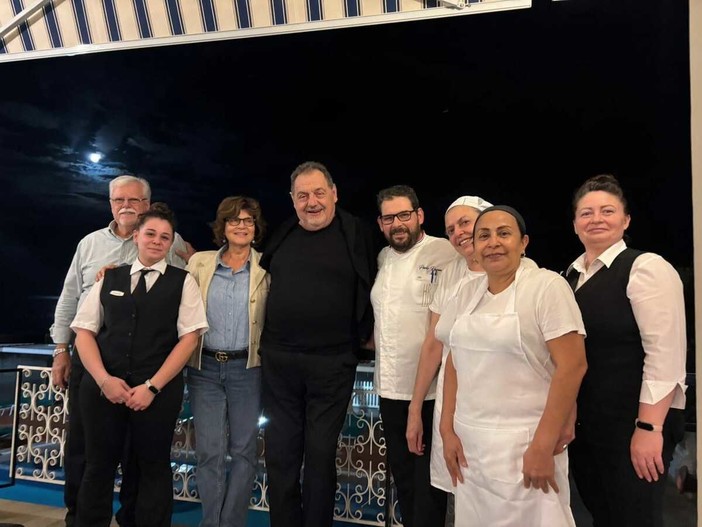 Gianfranco Vissani incantato da Diano Marina: “Accoglienza splendida e cucina deliziosa”