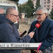 Incendio devastante all'autorimessa della Croce Rossa di Imperia, intervista al presidente Giuseppe Giannatasio (Video)