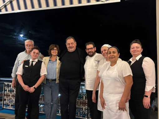 Gianfranco Vissani incantato da Diano Marina: “Accoglienza splendida e cucina deliziosa”