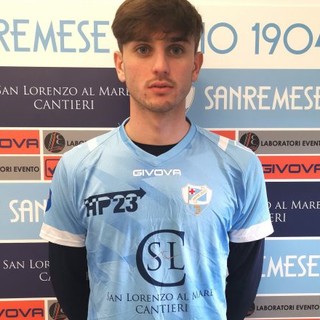 Calcio serie D, la Sanremese si rinforza con  il giovane attaccante Giacomo Piu