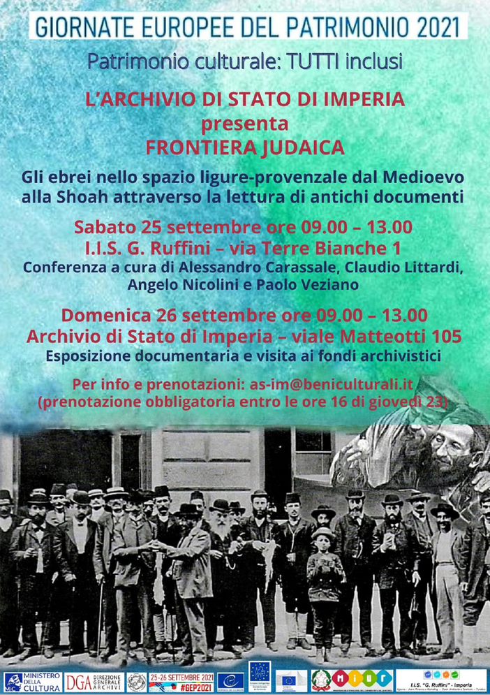 Con lo slogan ‘Patrimonio culturale: TUTTI inclusi!’. tornano le Giornate Europee del Patrimonio 2021 Con lo slogan ‘Patrimonio culturale: TUTTI inclusi!’. tornano le Giornate Europee del Patrimonio 2021