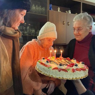 Tavole festeggia la 'Super Nonna' dell'alta val Prino: auguri a Miglia per i suoi 100 anni