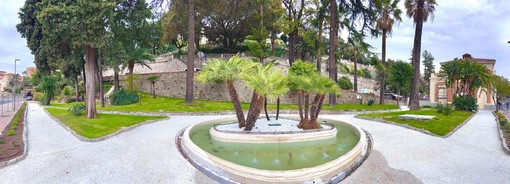 Non solo pista ciclabile, ma anche i giardini Winter sono pronti al taglio del nastro