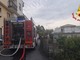 Imperia, incendio in un'abitazione in via degli Agrumi