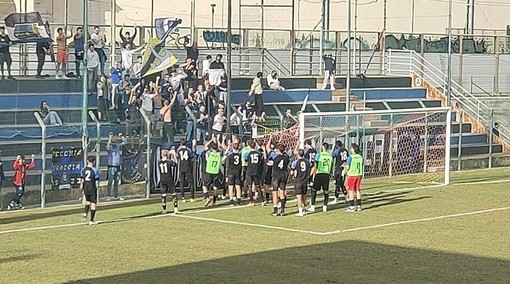 SPECIALE STADIO. Imperia, pareggio al cardiopalma: al 94’ i nerazzurri strappano un punto d’orgoglio contro il Ligorna (video)