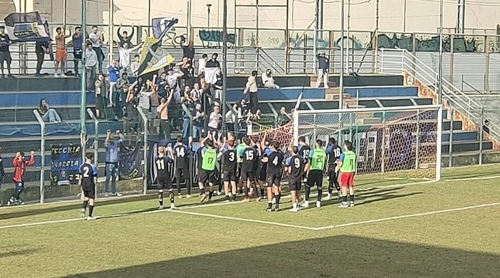 SPECIALE STADIO. Imperia, pareggio al cardiopalma: al 94’ i nerazzurri strappano un punto d’orgoglio contro il Ligorna (video)