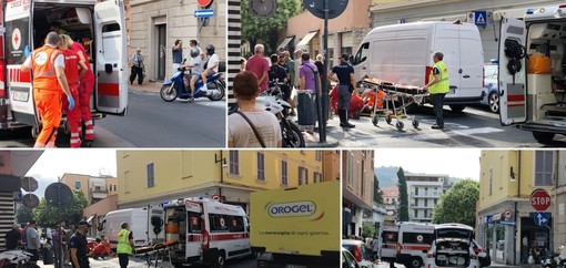 Donna investita da furgone sulle strisce pedonali a Imperia: soccorsa e trasportata in ospedale Donna investita da furgone sulle strisce pedonali a Imperia: soccorsa e trasportata in ospedale