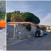 Incidente tra scooter e autocarro a Imperia, grave un uomo di 35 anni (video)