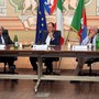 &quot;No al parco eolico e al CPR&quot;: i Comuni del Golfo dianese lo ribadiscono al presidente Bucci in visita a Diano Marina