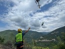 Ciclista cade in zona impervia a Cervo: intervento del Soccorso Alpino e dell’elisoccorso Grifo Ciclista cade in zona impervia a Cervo: intervento del Soccorso Alpino e dell’elisoccorso Grifo