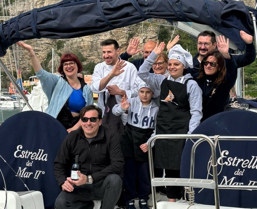 Yacht &amp; Flowers, i ragazzi dell' ISAH protagonisti a bordo