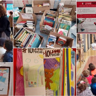 #IOLEGGOPERCHE’, sotto i portici di Oneglia i piccoli lettori della Primaria di via Gibelli (foto) #IOLEGGOPERCHE’, sotto i portici di Oneglia i piccoli lettori della Primaria di via Gibelli (foto)