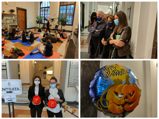 Festa di Halloween oggi pomeriggio in Comune per i bambini imperiesi (foto) Festa di Halloween oggi pomeriggio in Comune per i bambini imperiesi (foto)