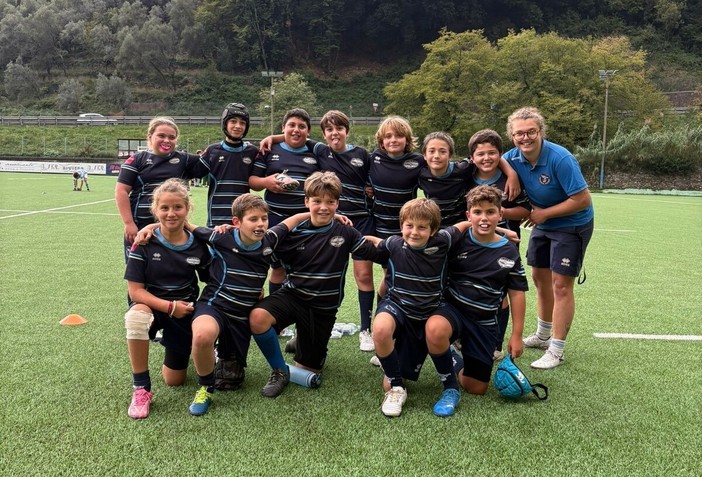 Imperia Rugby Under 12, tre vittorie e un pari a Recco