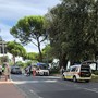 Diano Marina, doppio investimento davanti alla chiesa Diano Marina, doppio investimento davanti alla chiesa