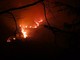 Ancora fiamme nei boschi attorno a Diano San Pietro